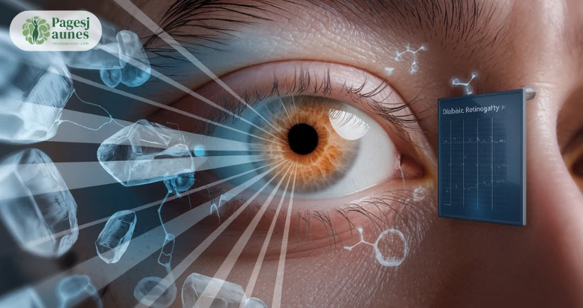 อาการเบาหวานขึ้นจอตา (Diabetic Retinopathy) โดยมีการเปลี่ยนแปลงในดวงตาและผลกระทบต่อการมองเห็น